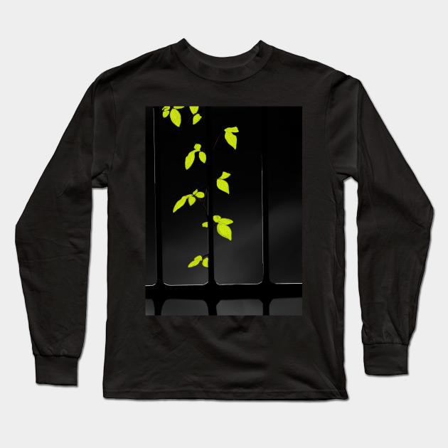 Black and green Long Sleeve T-Shirt by mithalimvk